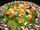 Andi's Vegetarian Jamaican Jerk Spicy Salad with Cranberries, Almonds, and Mandarin Oranges