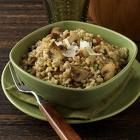 Barley Mushroom Risotto