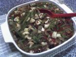 mushrooms and green beans al a grecque