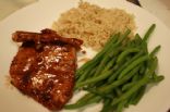 Balsamic-glazed Cracked Pepper Salmon