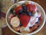 Strawberry Blueberry Banana Salad