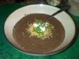 Spicy Black Bean soup