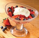 Berries and Zabaione (Italian custard)