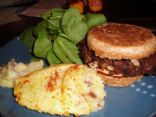 Carly's Bean & Portobello Burger