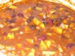 Pumpkin, Bean and Veggie Chili