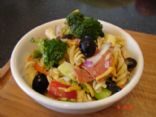 Italian Pasta Salad with Turkey Pepperoni