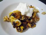 Chicken, Black Bean & Kabocha Casserole