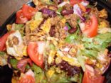 Healthified White Trash Taco Salad