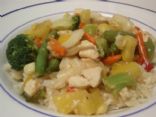 Hawaiian Chicken Stir Fry