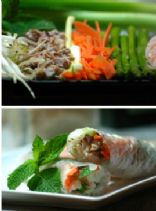 Chicken & Cabbage Spring Rolls