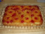 Pinapple upside down cake (healthy)