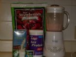 strawberry breakfast shake
