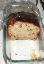 Banana Bread with Walnuts and Greek Yogurt