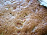 Pink Princess Rhubarb Bars