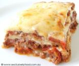 Low Fat Lasagna w/ ground beef