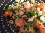 Black Eyed Pea and Cilantro Salad