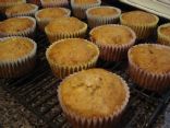 Eggless Banana Nut Muffins