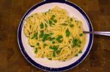 Pasta with Peas and Eggs