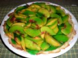 Peach-Lime jello pie