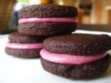 Chocolate Raspberry Sandwich Cookies