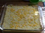 Mary Ann's chicken, corn, mushroom  and potato pie 