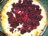 * Fresh Blackberry Cobbler *