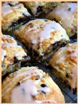 Chocolate Chip Fiber One Scones