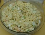 Macaroni with Shrimp Salad