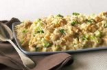 Velveeta Cheesy Chicken Peas Casserole