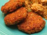 Crispy Cajun  Chickpea Cakes