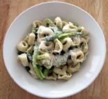 Cheese Tortellini with Asparagus