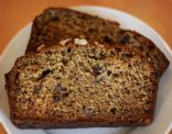 No Sugar Added Banana Flax Bread
