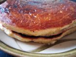 Whole Wheat Honey Flax Pancakes