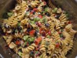 Italian pasta salad with a Greek flair