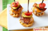 Waffle Fry Bacon Burger Bites