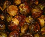 OVEN ROASTED BRUSSEL SPROUTS