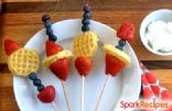 Kid-Friendly Waffle Kabobs