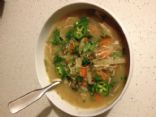 Spicy Thai Curry Chicken Soup