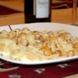 Scallops Al Fredo for Two