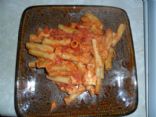 Chicken and ziti bake