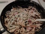 Creamy Bruschetta Chicken & Pasta