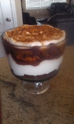 Caramel Chocolate Trifle