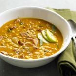 Pumpkin, Barley, and Sage Soup