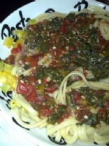 Fresh Tomato & Greens Pasta