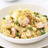Creamy Rotini and Salmon