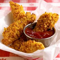 Low-Fat Chicken Fingers Recipe