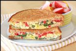 Healthy Egg 'n Veggie Breakfast Sandwich