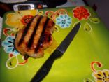 Cherry Mustard Glazed Pork Loin Chops