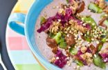 A Berry Doughy Smoothie