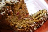 fANNEtastic food's Fresh Cranberry Walnut Pumpkin Loaf (with walnuts)